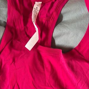 Lululemon Vibrant Pink Tank Top